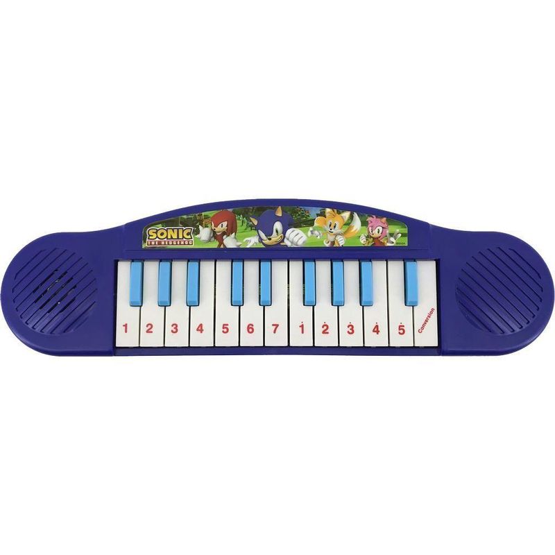 Instrumento Musical Infantil Sonic – Piano Melodia