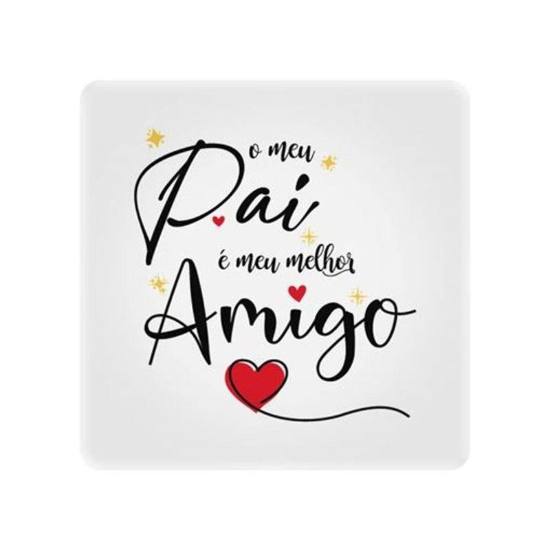 Luminária Box Slim O Meu Pai Usb