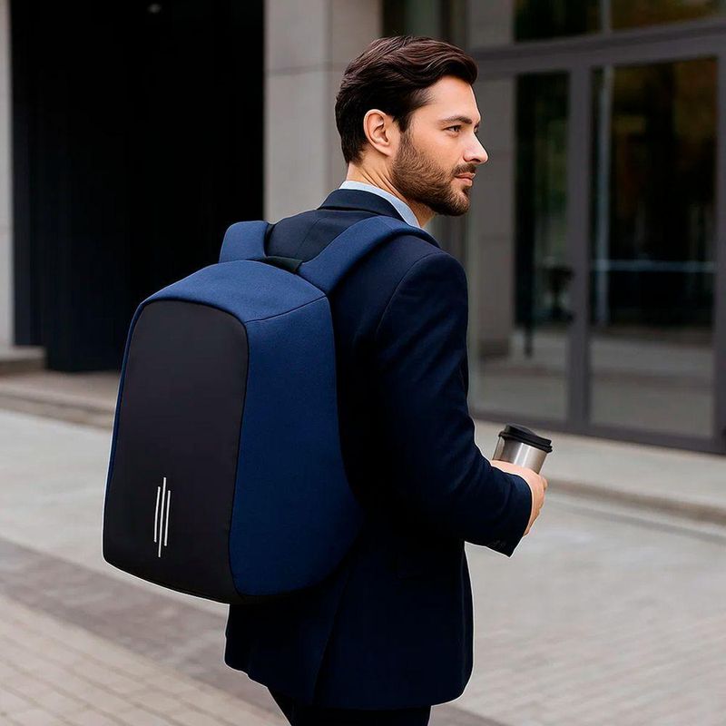 Mochila Reforçada Anti Furto Notebook Impermeável Unissex