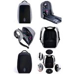 Mochila Reforçada Anti Furto Notebook Impermeável Unissex