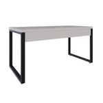 Mesa Diretor 150x70x75cm Yon - Off White-estpreta Off White-estpreta