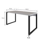 Mesa Diretor 150x70x75cm Yon - Off White-estpreta Off White-estpreta
