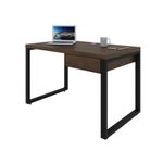 Mesa Operacional C-01gav 120x70x75cm Yon - Nogueira-estpreta Nogueira-estpreta