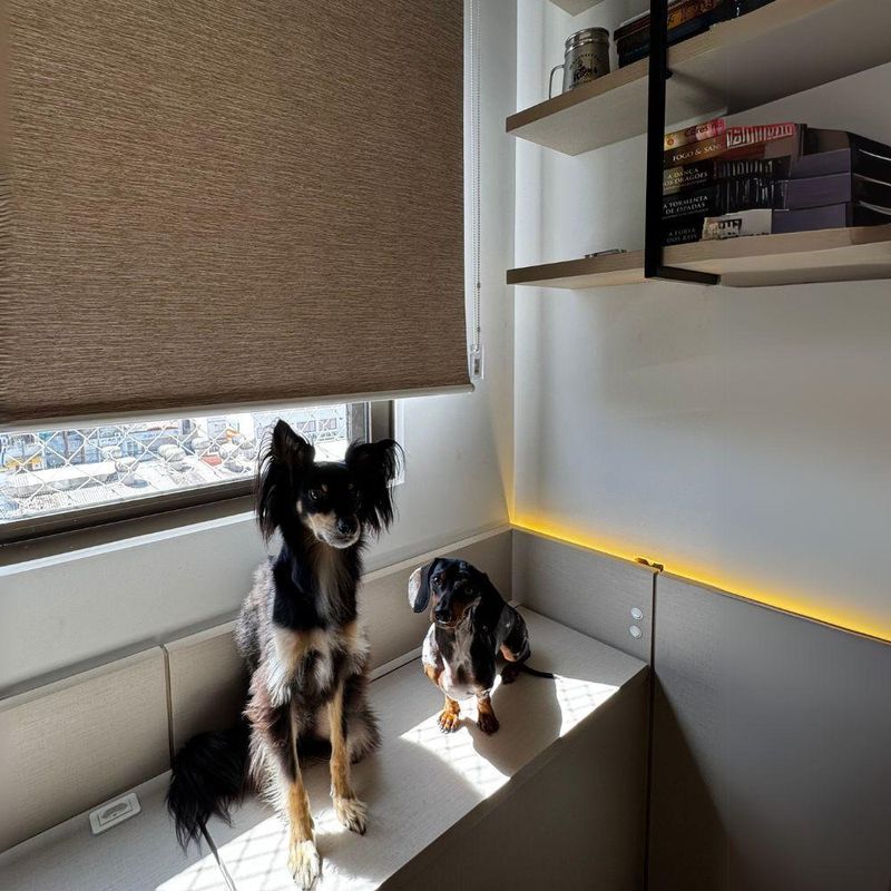 Persiana Rolo Blackout Marrom Napolis - 1,93m X 3,00m Marrom