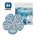 Kit 4 Telas Perfumadas P- Mictório Antirrespingo Marine Azul Uppro Durável