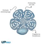 Kit 4 Telas Perfumadas P- Mictório Antirrespingo Marine Azul Uppro Durável