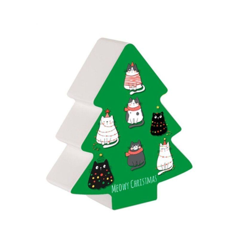 Luminária árvore De Natal - Meowy Christmas