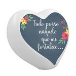 Luminária Coração Tudo Posso Usb