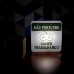 Luminária Slim Box Gamer Trabalhando Luz Indireta Presente Usb