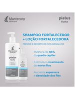 Shampoo fortalecedor antiqueda mantecorp pielus forte