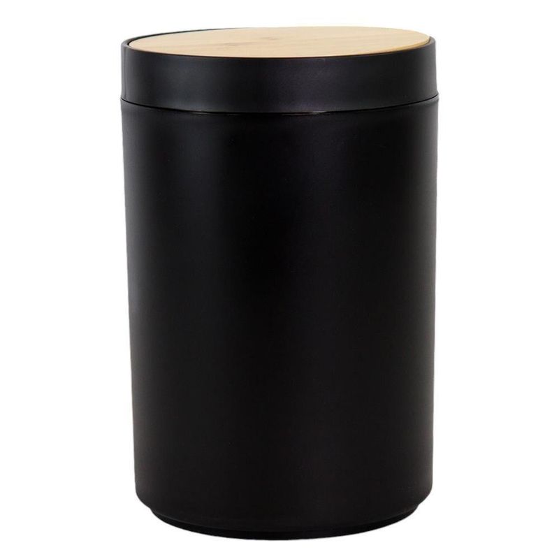 Conjunto Para Banheiro Com 5 Peças Preto Life - Mood