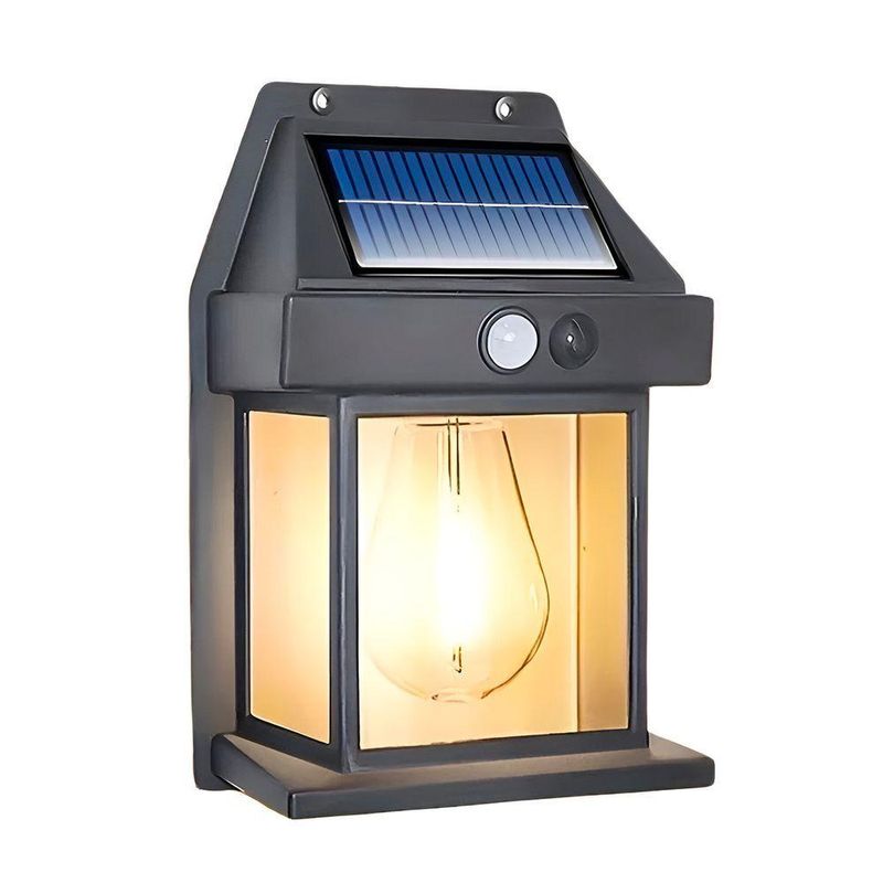 Luminária Arandela Led Solar Com Sensor De Movimento – Iluminação Externa Inteligente