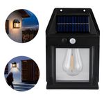 Luminária Arandela Led Solar Com Sensor De Movimento – Iluminação Externa Inteligente