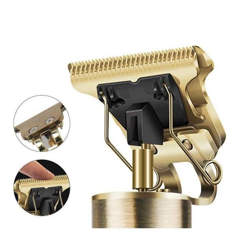 Maquina De Cortar Cabelo Dragão Usb Recarregavel - Ideal Para Levar A Qualquer Lugar