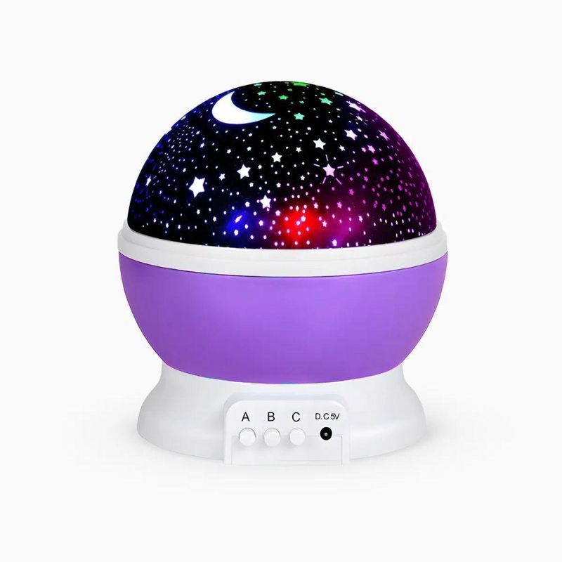 Luminária Projetor Estrelas 360º Abajur Star Master - Transforme Seus Sonhos Em Um Céu Estrelado