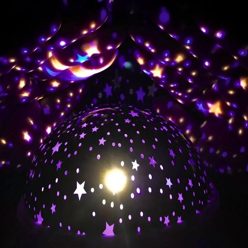Luminária Projetor Estrelas 360º Abajur Star Master - Transforme Seus Sonhos Em Um Céu Estrelado