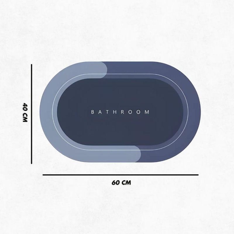 Tapete Banheiro Antiderrapante Super Absorvente