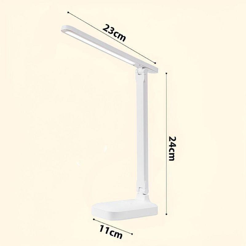 Luminária Estruturada Led Retangular Leitura Recarregável