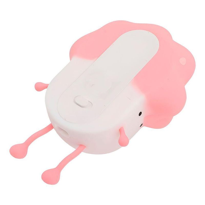 Luminária Led Infantil Recarregável Touch Em Silicone 3 Níveis Brilho