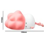 Luminária Led Infantil Recarregável Touch Em Silicone 3 Níveis Brilho