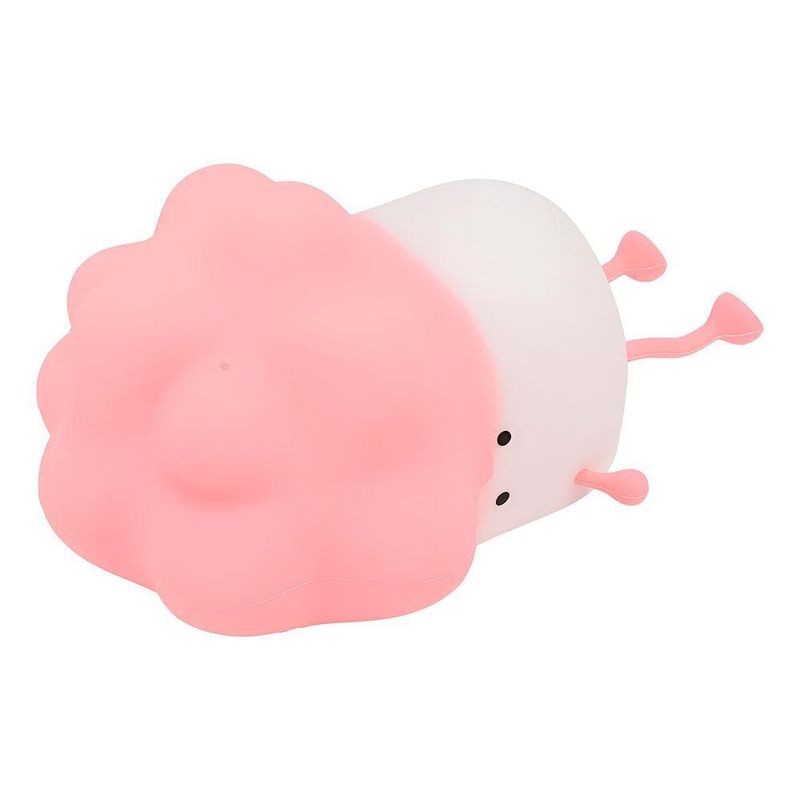 Luminária Led Infantil Recarregável Touch Em Silicone 3 Níveis Brilho
