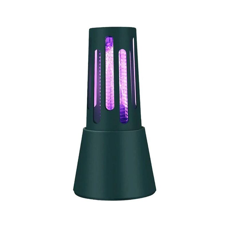 Abajur Armadilha Mata Mosquito Led Usb Verde