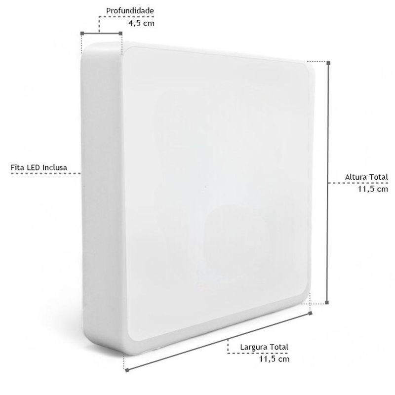 Mini Luminária Box Signos Leão Usb