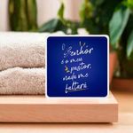 Luminária Box Slim O Senhor é Meu Pastor Usb