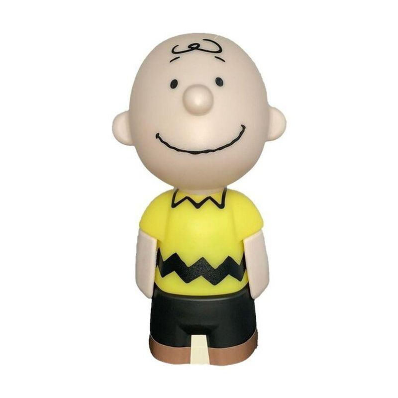 Luminária 3d Charlie Brown Snoopy Luz Difusa Decoração Criativa