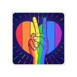 Luminária Box Slim Paz E Amor Usb