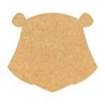 Placa De Parede Decorativa - Urso