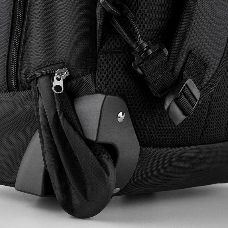 Mochila Executiva Com Rodinhas E Com Alça All Black
