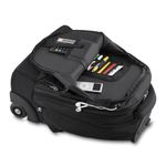 Mochila Executiva Com Rodinhas E Com Alça All Black