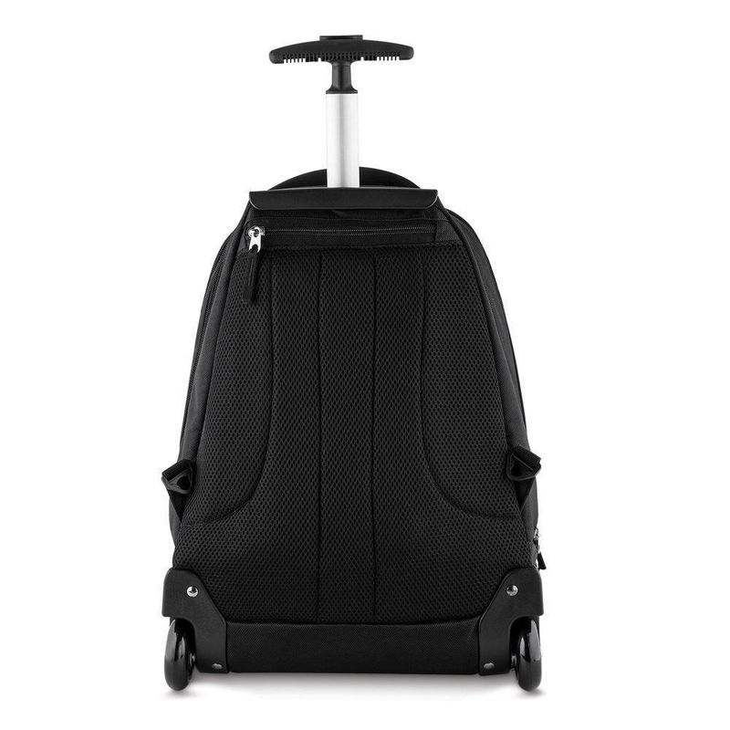 Mochila Executiva Com Rodinhas E Com Alça All Black