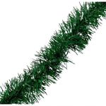 Festão Decoração De Natal Metalizado 2 Metros Cor Verde ø14cm