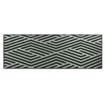 Tapete Passadeira Ps 39 Retangular 0,66M Sisal Polipropileno Cinza para Sala