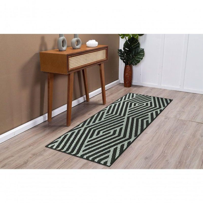 Tapete Passadeira Ps 39 Retangular 0,66M Sisal Polipropileno Cinza para Sala