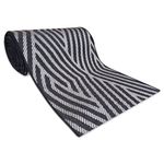 Tapete Passadeira Ps 39 Retangular 0,66M Sisal Polipropileno Cinza para Sala