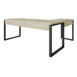 Mesa Em L Presidente 190x160x75cm Yon - Ciliegio-estpreta Ciliegio-estpreta