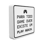 Luminária Box Slim Play Again Usb