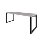 Mesa Presidente 190x70x75cm Yon - Off White-estpreta Off White-estpreta