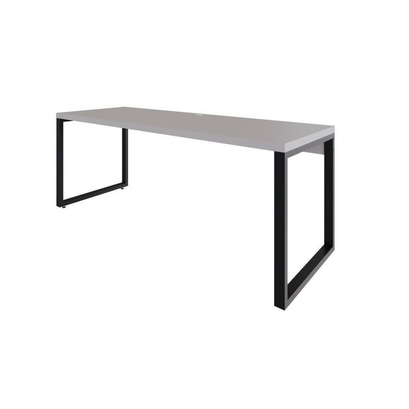Mesa Presidente 190x70x75cm Yon - Off White-estpreta Off White-estpreta