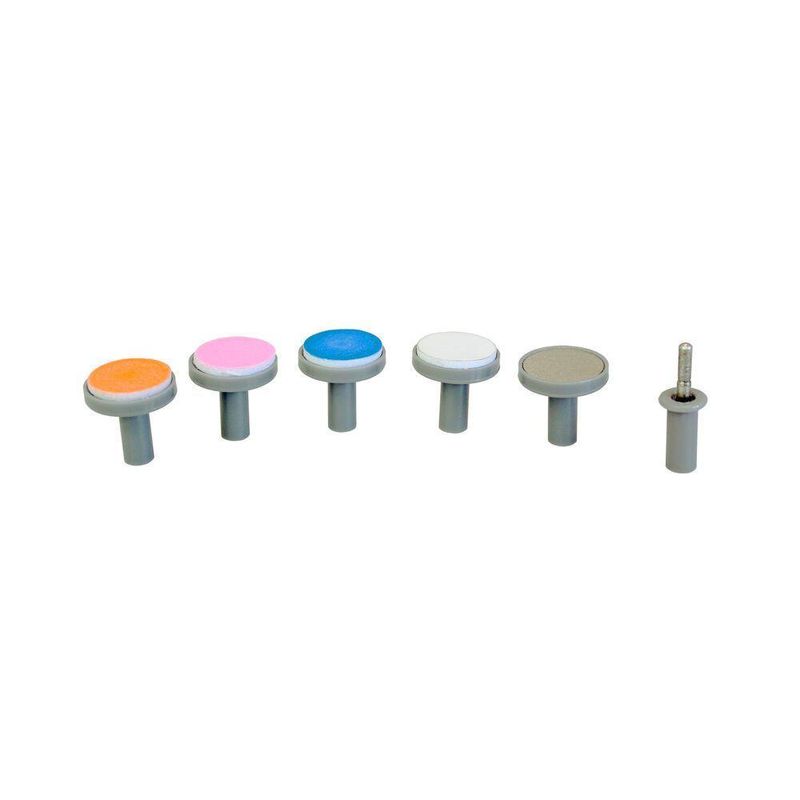 Kit Manicure Elétrica Com Led 6 Lixas Bebê Mamãe - Clingo
