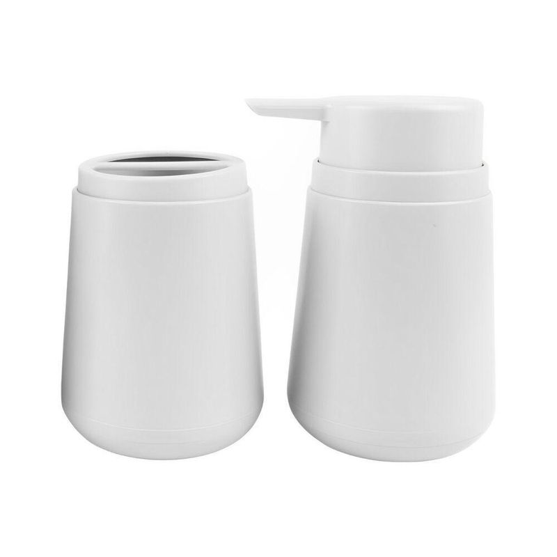 Conjunto Para Banheiro Com 2 Peças Branco Acqua - Mood