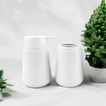 Conjunto Para Banheiro Com 2 Peças Branco Acqua - Mood