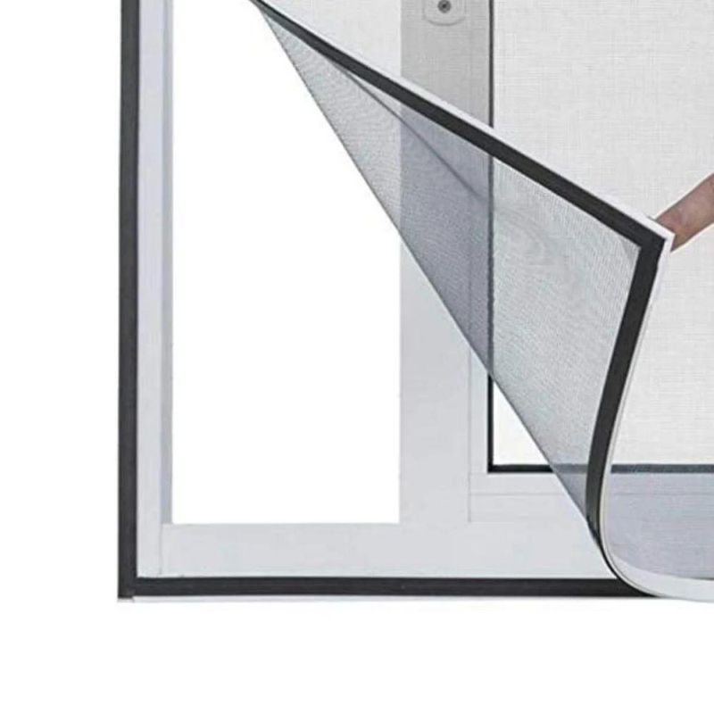 Tela Mosquiteiro Magnetica Para Janela Rede Removivel Anti Insetos Facil Instalação - Branco