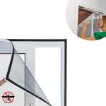 Tela Mosquiteiro Magnetica Para Janela Rede Removivel Anti Insetos Facil Instalação - Branco