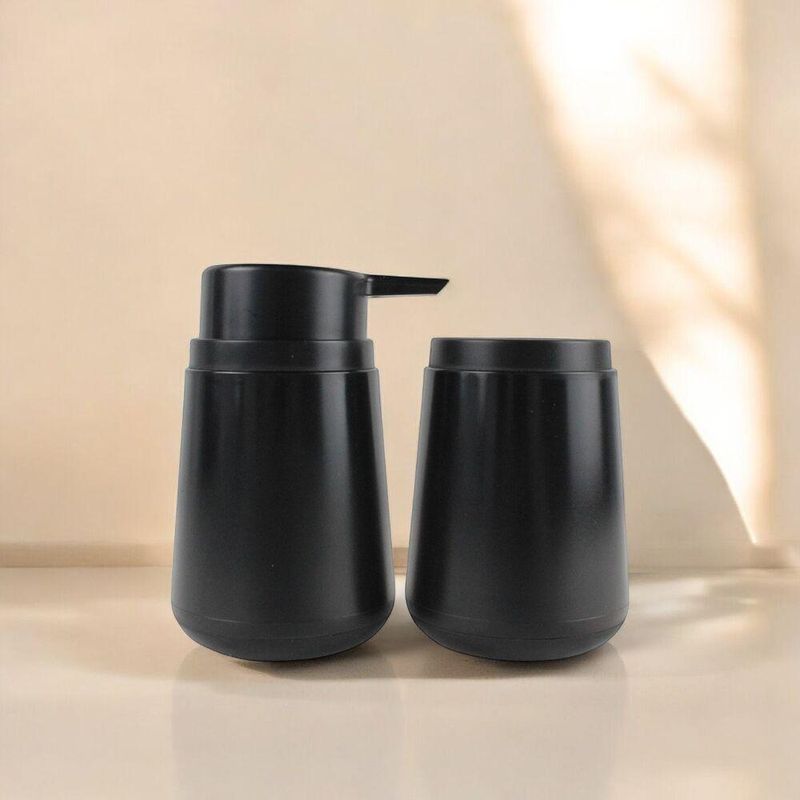 Conjunto Para Banheiro Com 2 Peças Preto Acqua - Mood