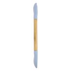 Talher Duplo De Bambu E Silicone Clingo Azul Sustentável