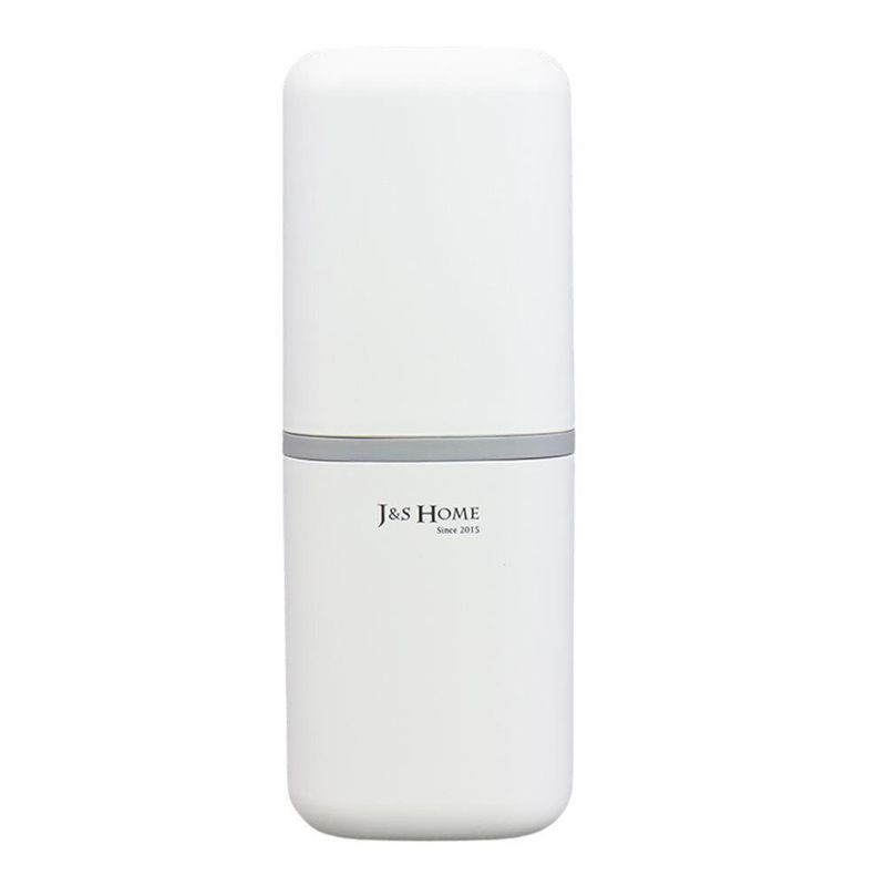 Porta Escova De Dentes De Plástico Para Viagem Branco